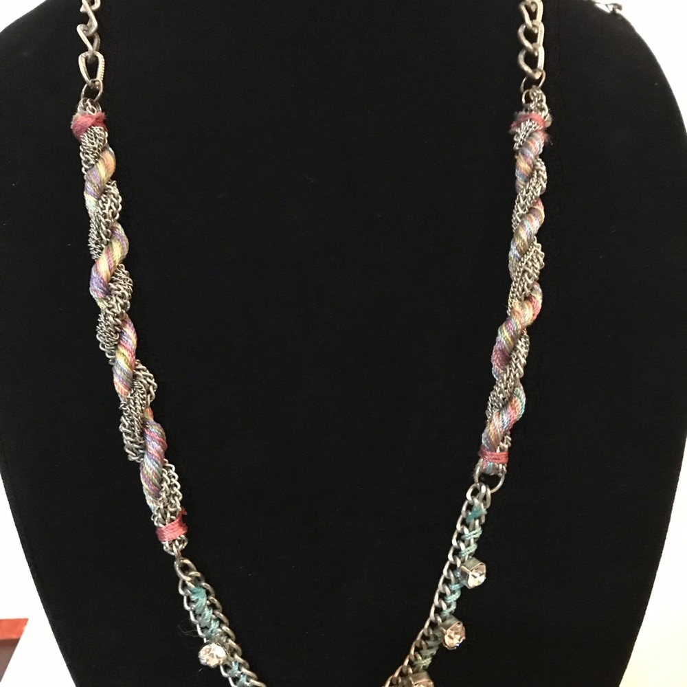 Spring Street by Amrita Singh mixed media necklace